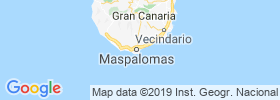 Playa Del Ingles map